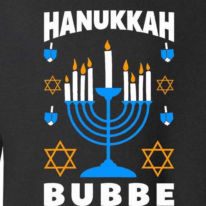 Hanukkah Bubbe Grandma Jewish Festival Chanukah Latke Hanuka Toddler Sweatshirt