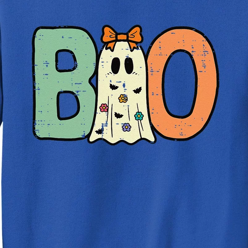 Halloween Boo Ghost Cute Tall Sweatshirt