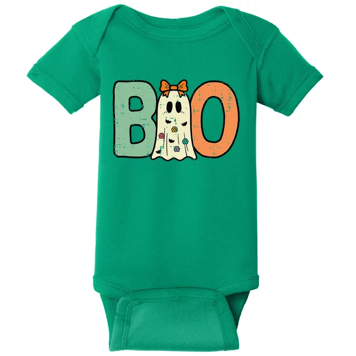 Halloween Boo Ghost Cute Baby Bodysuit