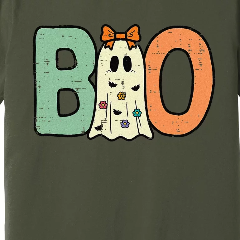 Halloween Boo Ghost Cute Premium T-Shirt