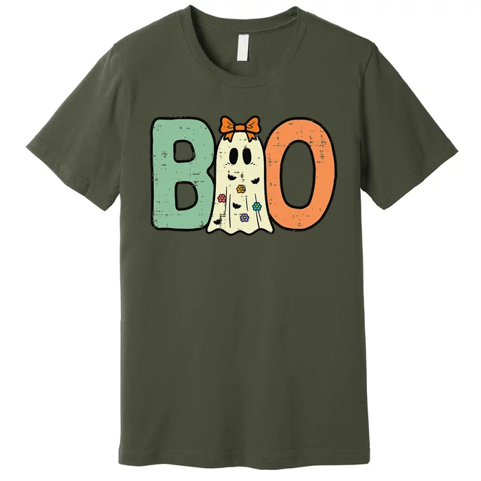 Halloween Boo Ghost Cute Premium T-Shirt