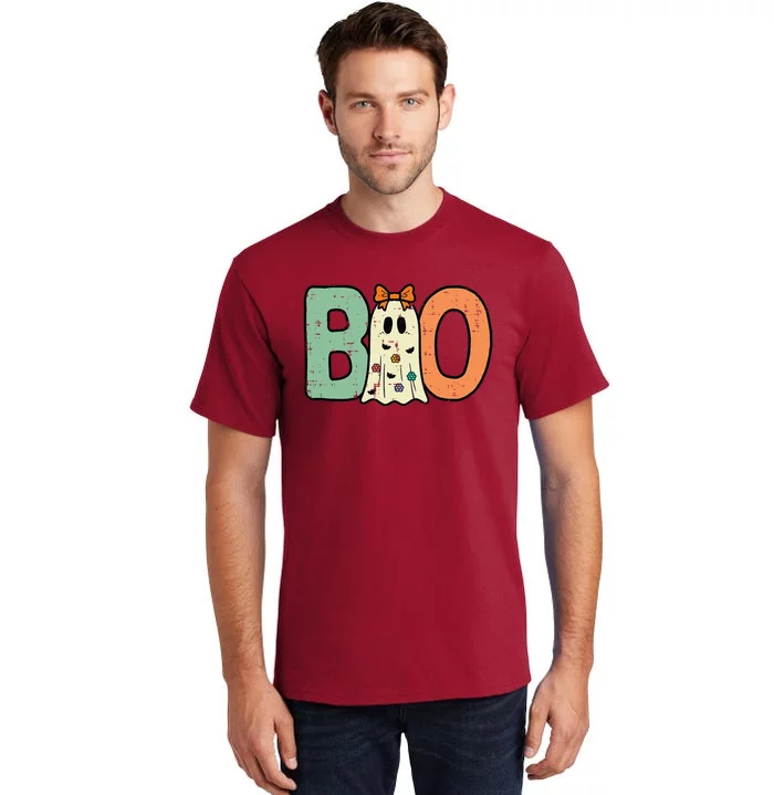 Halloween Boo Ghost Cute Tall T-Shirt