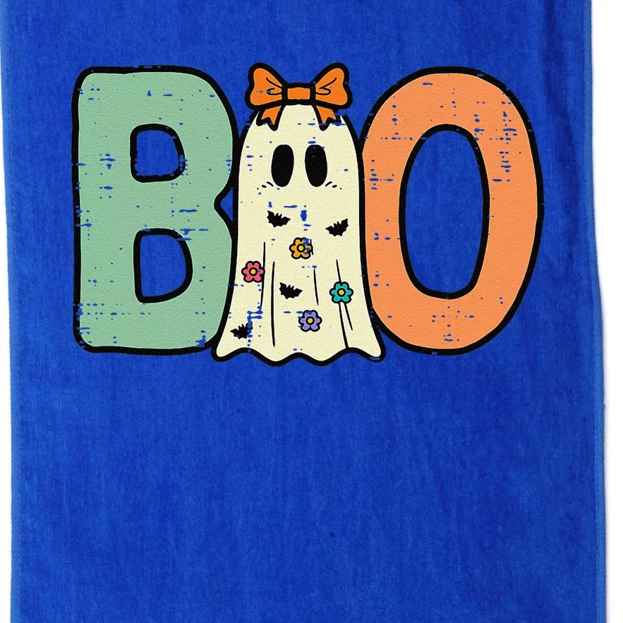 Halloween Boo Ghost Cute Platinum Collection Golf Towel