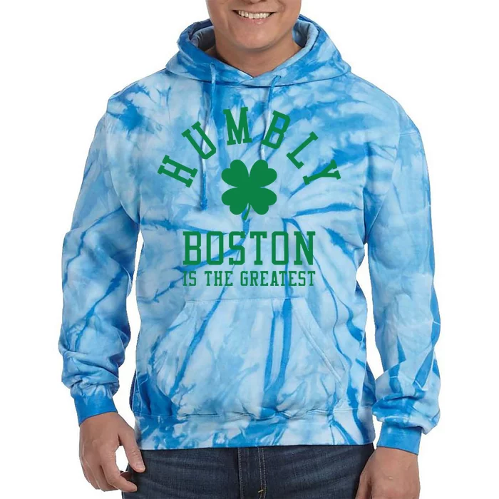 Humbly Bos Green Is The Greatest Tie Dye Hoodie