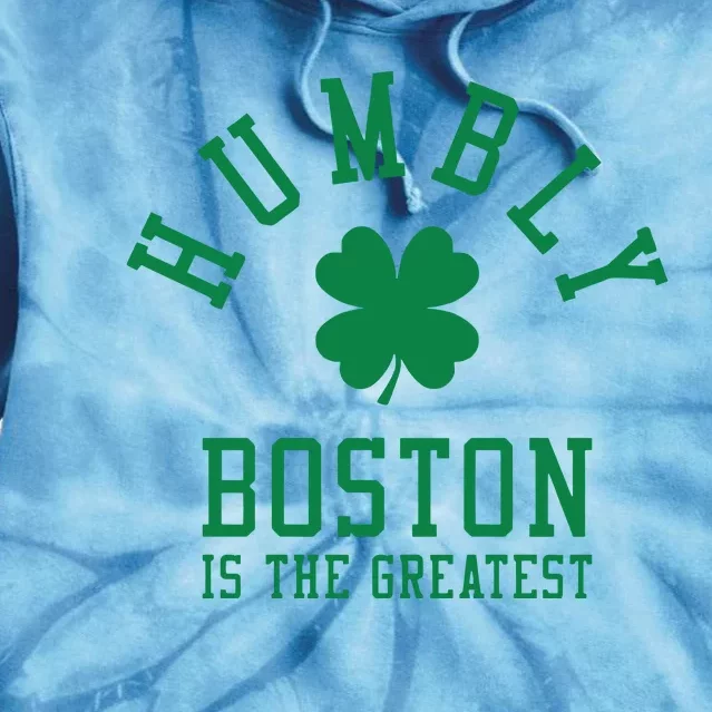 Humbly Bos Green Is The Greatest Tie Dye Hoodie