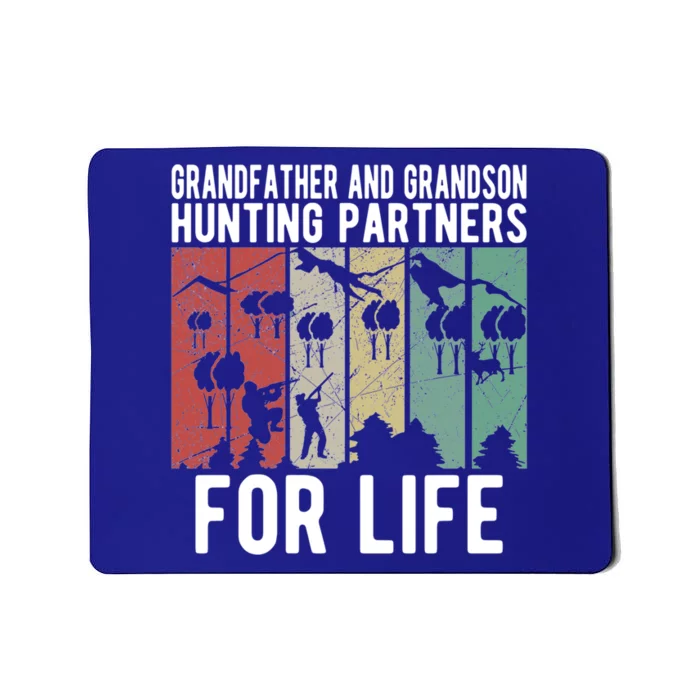 Hunting Buddy Grandpa And Grandson Hunting Buddies Gift Mousepad