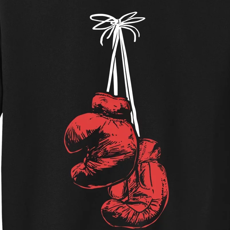 Hanging Boxing Gloves Boxer Boxing Gift Sweatshirt