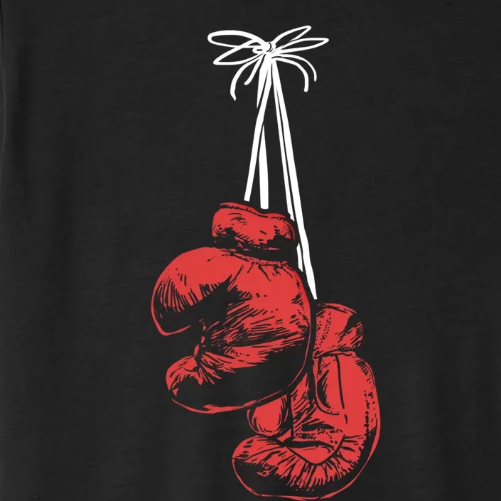 Hanging Boxing Gloves Boxer Boxing Gift ChromaSoft Performance T-Shirt