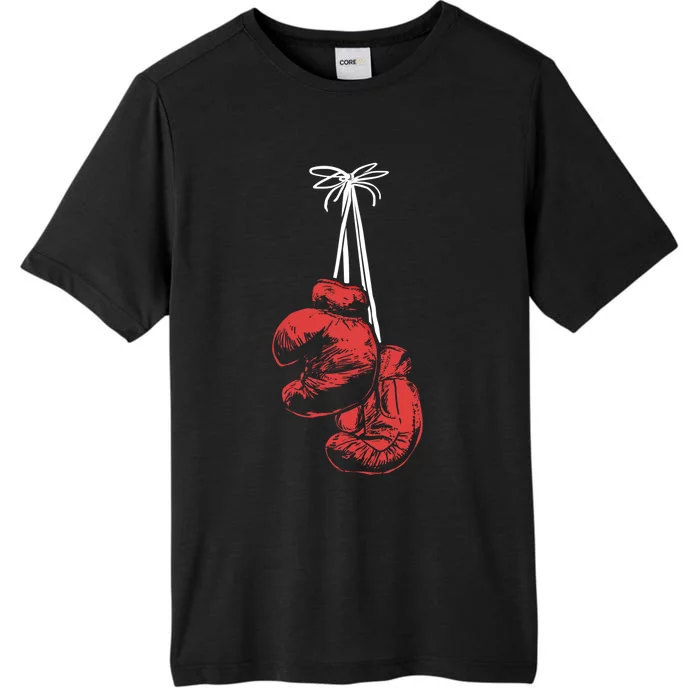 Hanging Boxing Gloves Boxer Boxing Gift ChromaSoft Performance T-Shirt