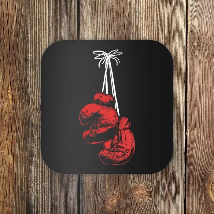 Hanging Boxing Gloves Boxer Boxing Gift Coaster