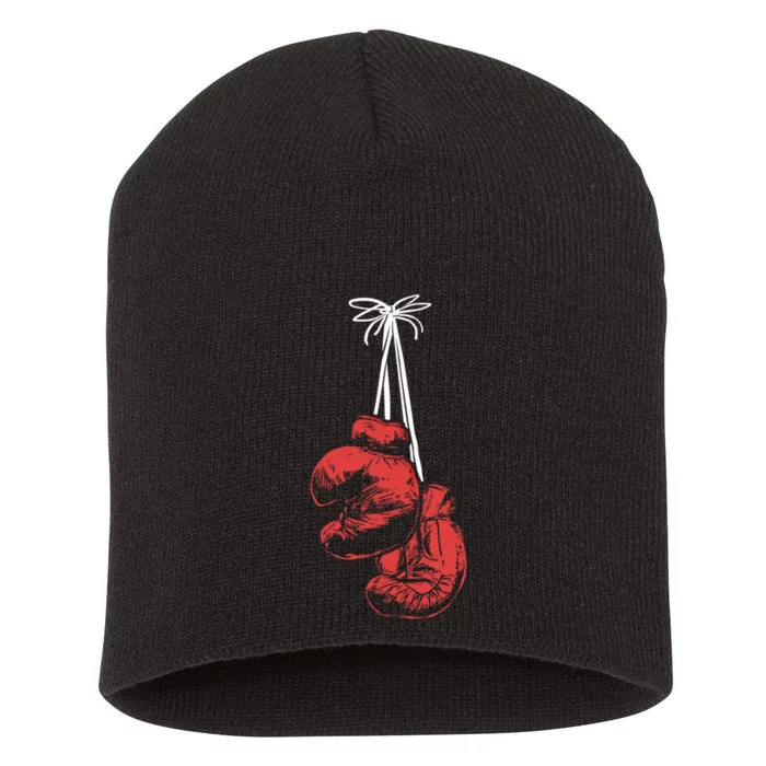 Hanging Boxing Gloves Boxer Boxing Gift Short Acrylic Beanie