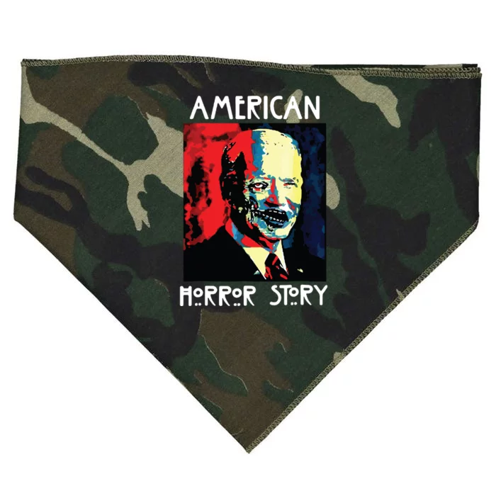 Halloween Biden USA-Made Doggie Bandana