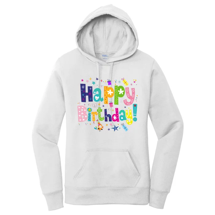 Happy Birthday Women's Pullover Hoodie