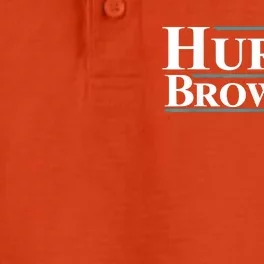 Hurts Brown'22 Dry Zone Grid Performance Polo