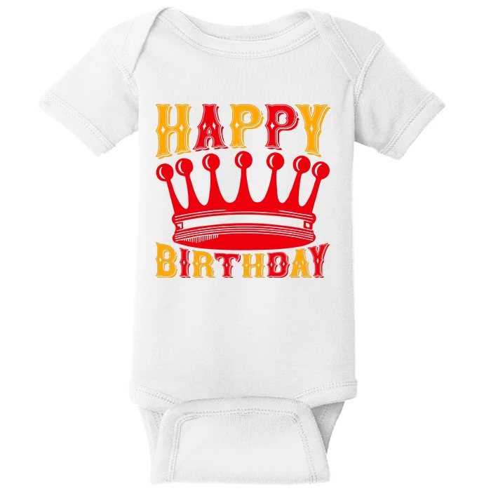 Happy Birthday Baby Bodysuit