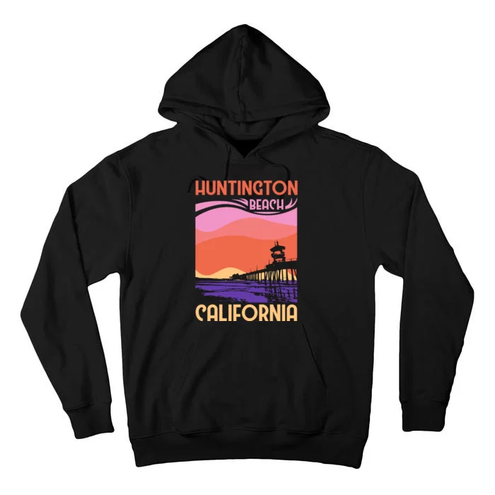 Huntington Beach Tall Hoodie