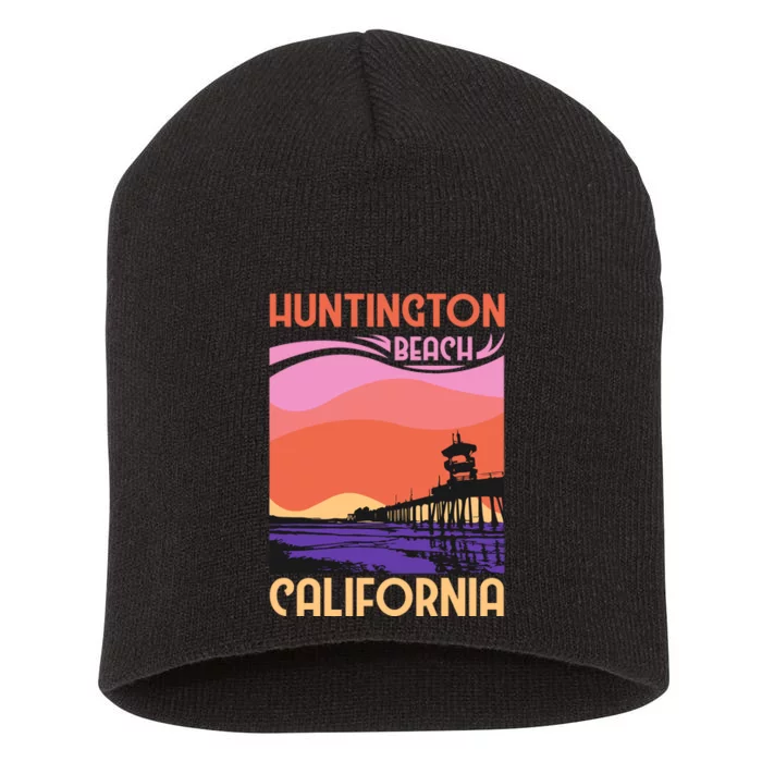 Huntington Beach Short Acrylic Beanie