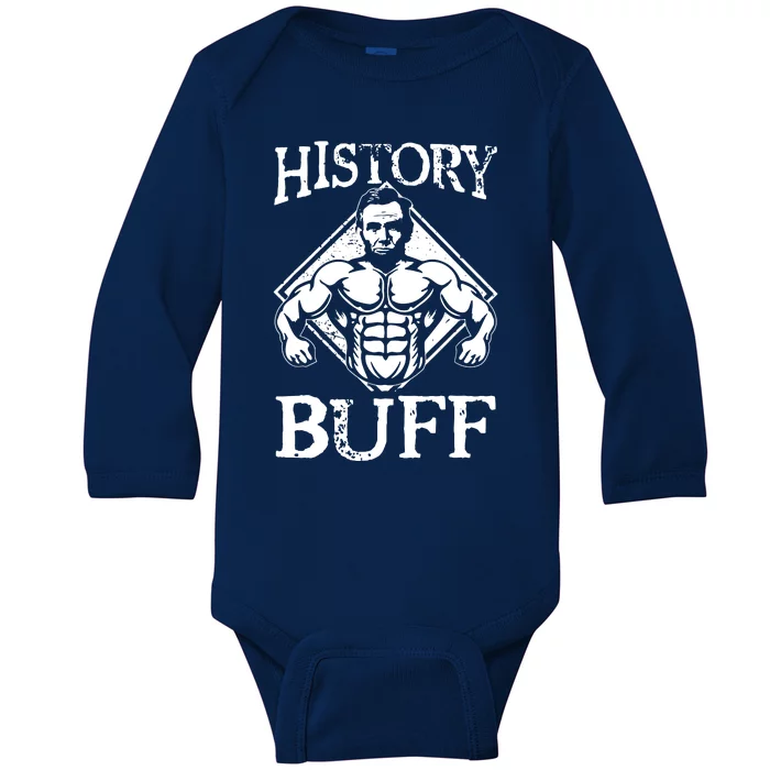 History Buff Baby Long Sleeve Bodysuit