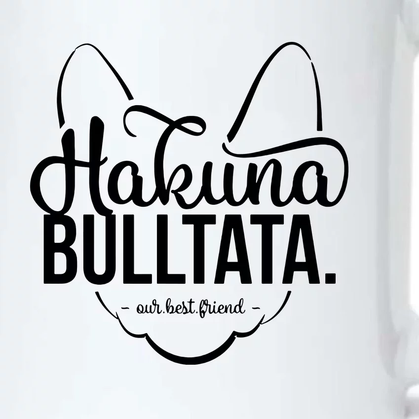 Hakuna Bulltata Black Color Changing Mug