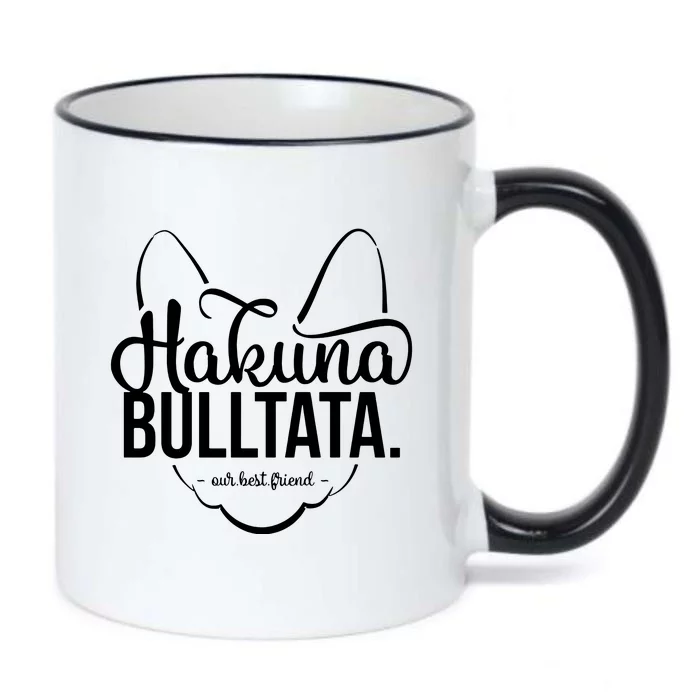 Hakuna Bulltata Black Color Changing Mug