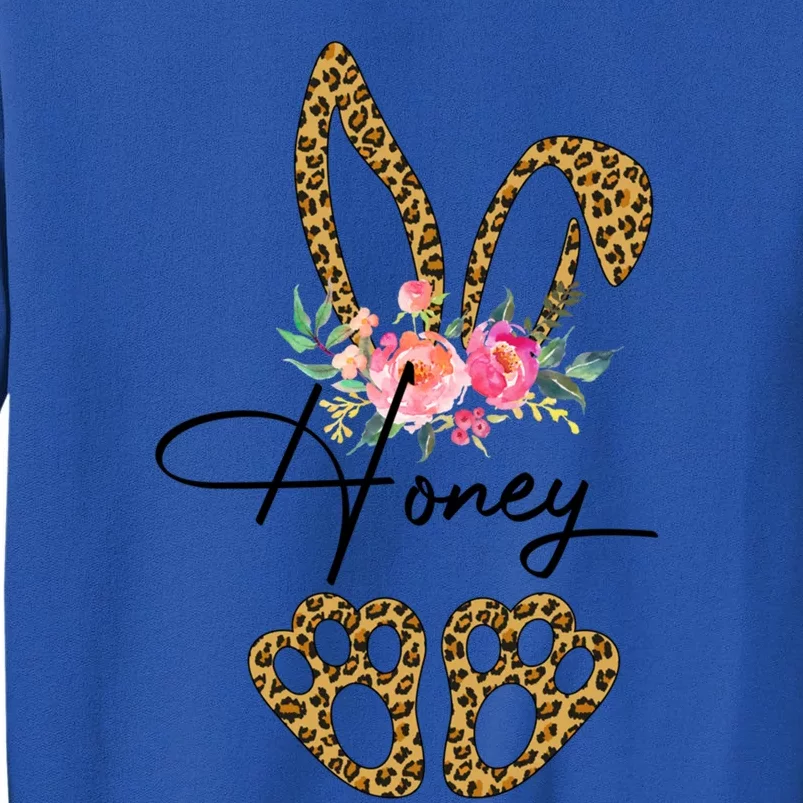 Honey Bunny Happy Easter Day Funny Gigi Gift Cool Gift Tall Sweatshirt