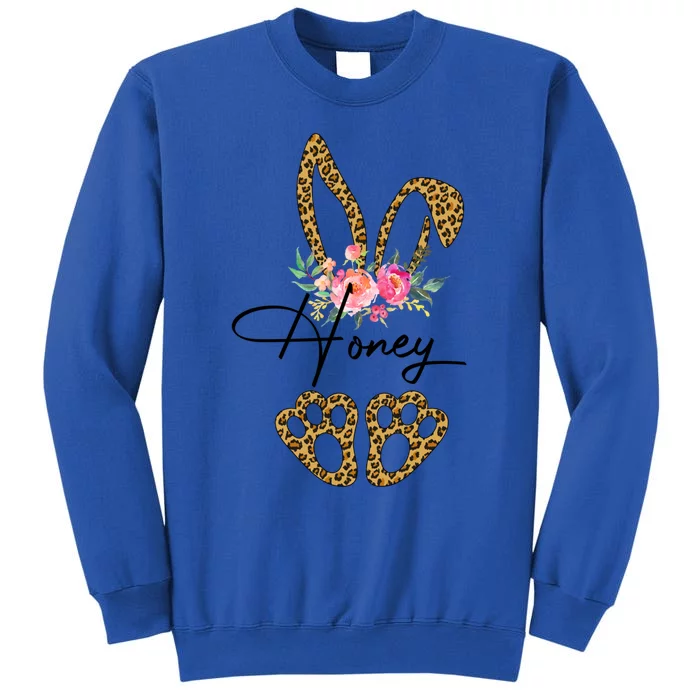 Honey Bunny Happy Easter Day Funny Gigi Gift Cool Gift Tall Sweatshirt