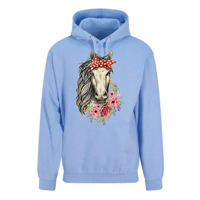 Horse Bandana Horses Animal Horseman Horseback Equestrian Unisex Surf Hoodie