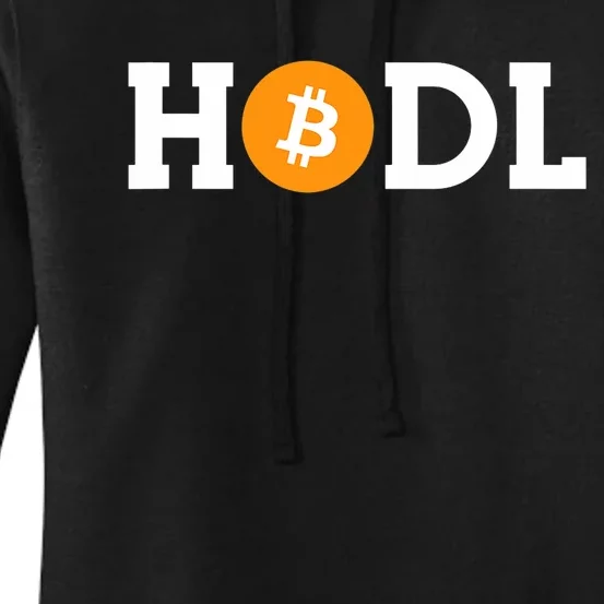 Hodl Bitcoin Hodl Hold Btc Coin Crypto Trader Freedom Gift Women's Pullover Hoodie