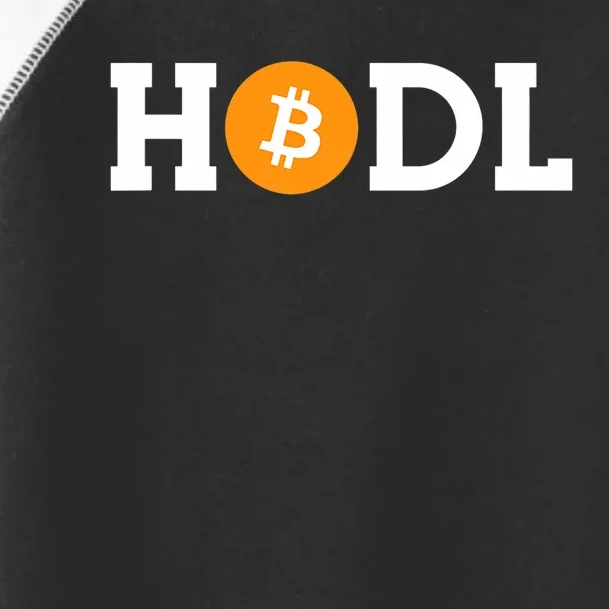 Hodl Bitcoin Hodl Hold Btc Coin Crypto Trader Freedom Gift Toddler Fine Jersey T-Shirt