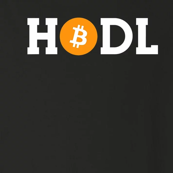 Hodl Bitcoin Hodl Hold Btc Coin Crypto Trader Freedom Gift Toddler Long Sleeve Shirt