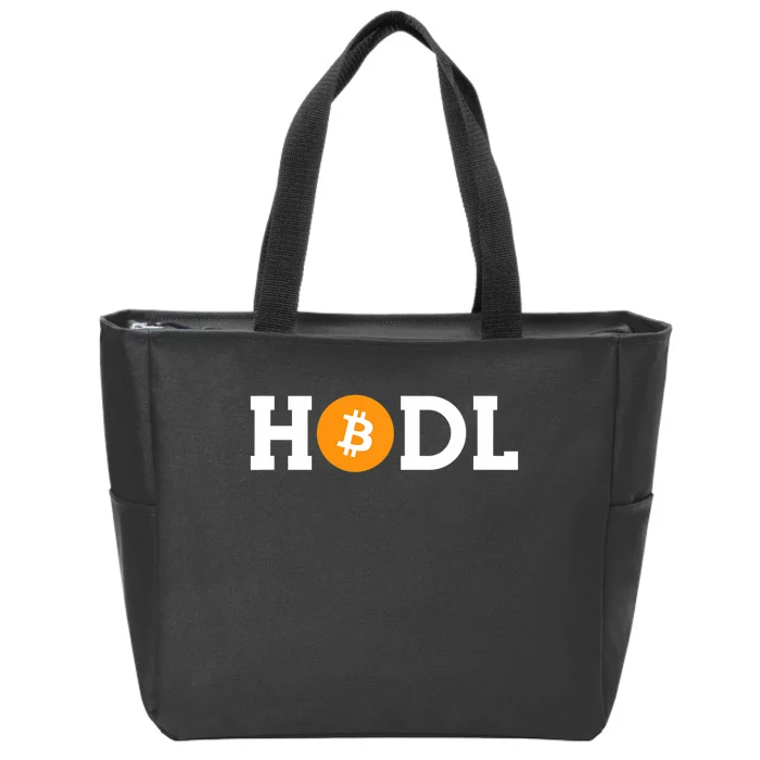 Hodl Bitcoin Hodl Hold Btc Coin Crypto Trader Freedom Gift Zip Tote Bag