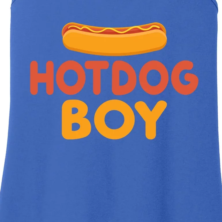 Hotdog Boy Hotdog Lover Gift Ladies Essential Tank