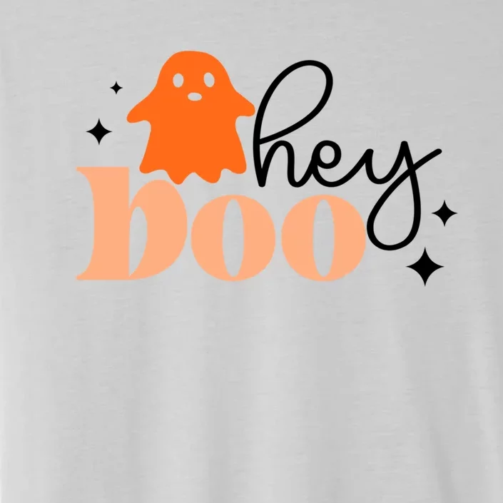 Hey Boo Halloween Gift Fall Teacher Cool Gift ChromaSoft Performance T-Shirt