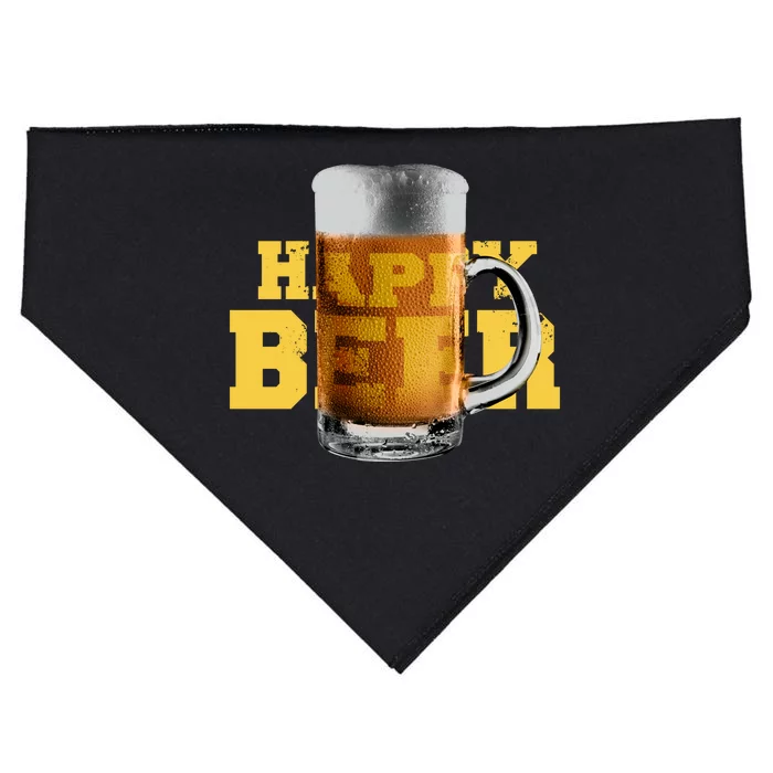 Happy Beer USA-Made Doggie Bandana