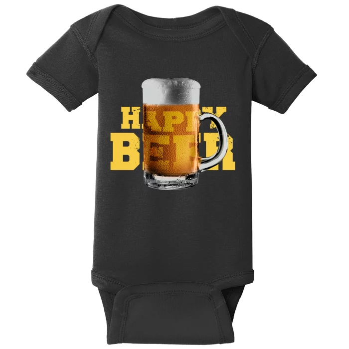 Happy Beer Baby Bodysuit