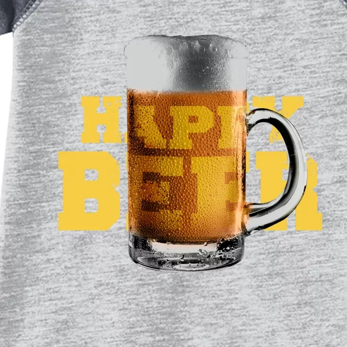 Happy Beer Infant Baby Jersey Bodysuit