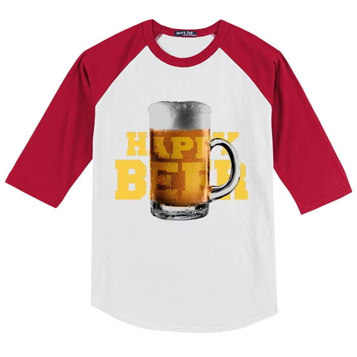 Happy Beer Kids Colorblock Raglan Jersey