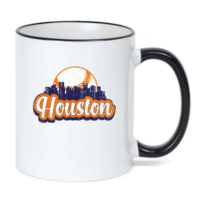 Houston Baseball Black Color Changing Mug