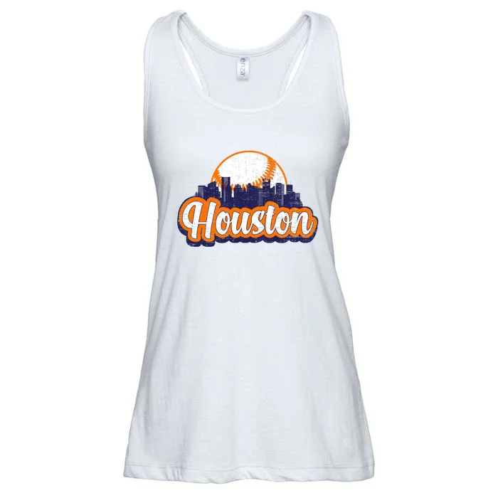 Houston Baseball Ladies Essential Flowy Tank