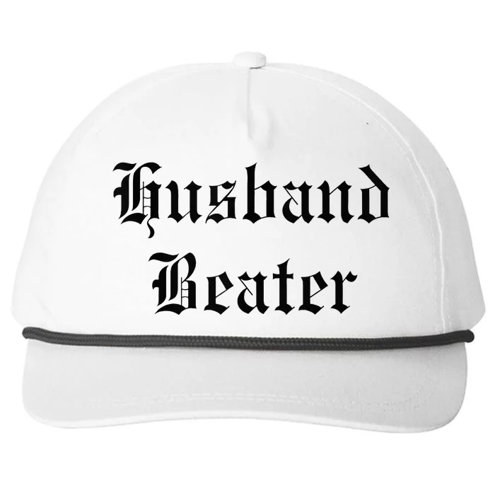 Husband Beater Snapback Five-Panel Rope Hat