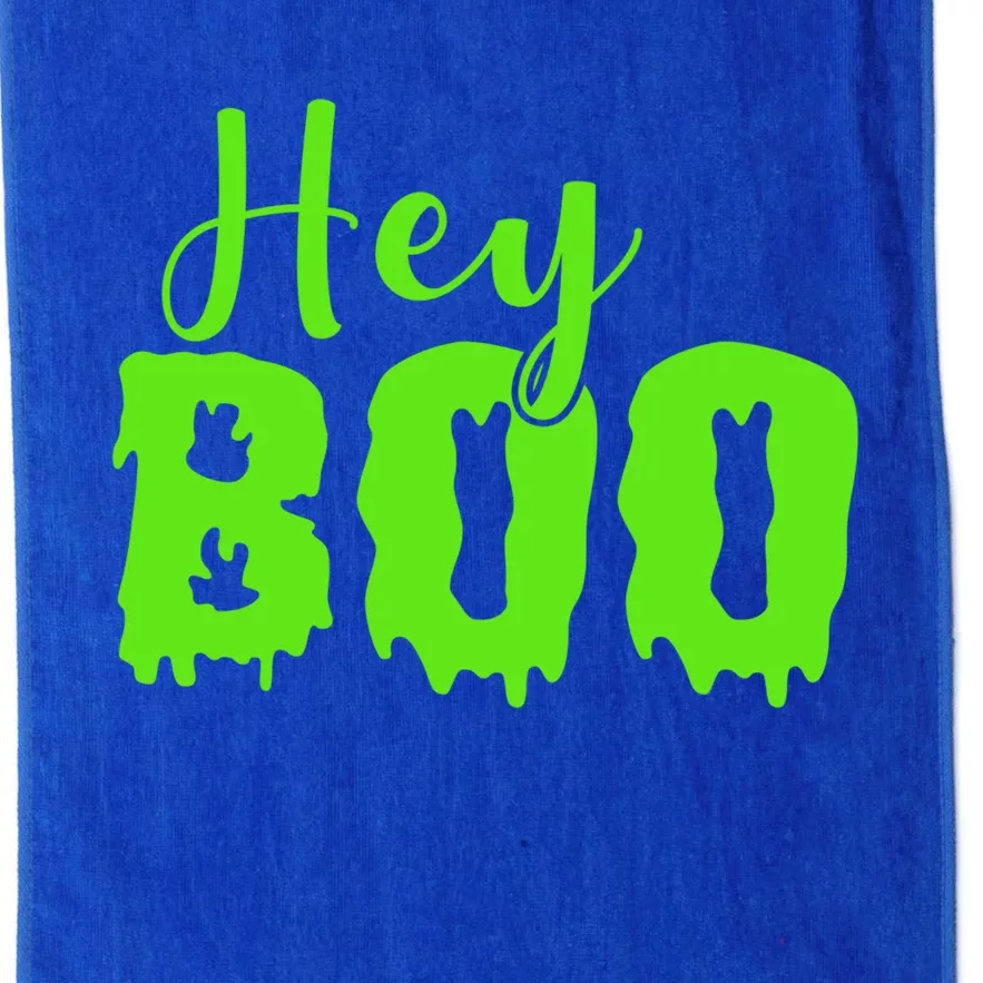 Hey Boo Halloween Costume Gift Platinum Collection Golf Towel