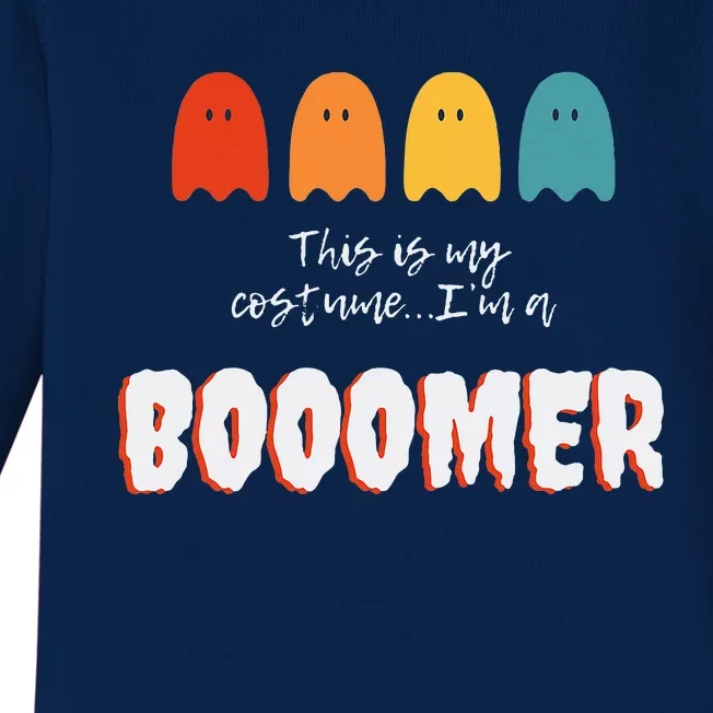 Halloween Boomer Baby Long Sleeve Bodysuit