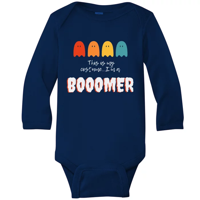 Halloween Boomer Baby Long Sleeve Bodysuit