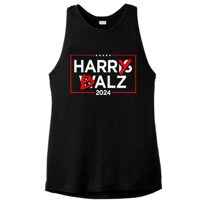 Harry Balz Ladies Tri-Blend Wicking Tank