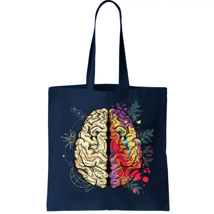 Human Brain Tote Bag