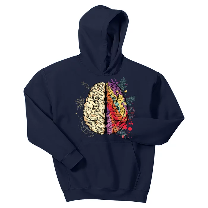 Human Brain Kids Hoodie