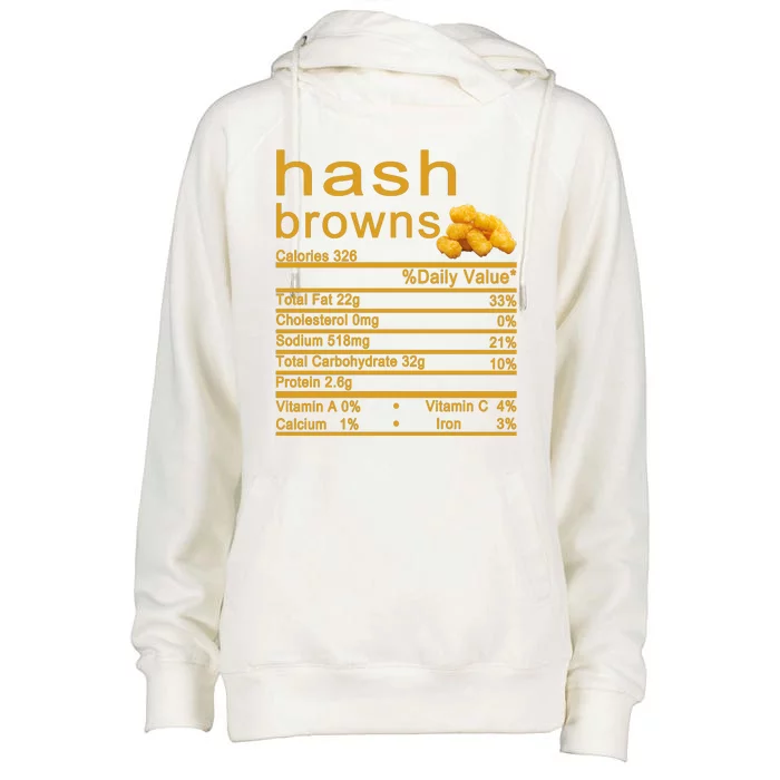 Hash Browns Womens Funnel Neck Pullover Hood