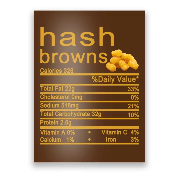 Hash Browns Poster