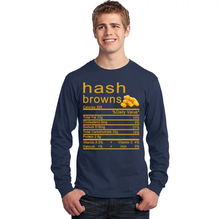 Hash Browns Tall Long Sleeve T-Shirt