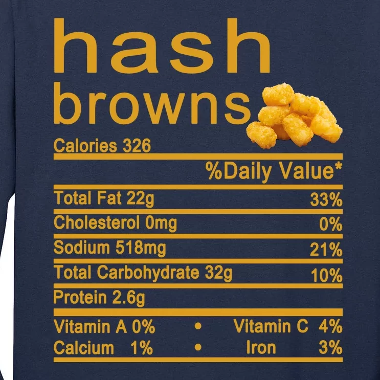 Hash Browns Tall Long Sleeve T-Shirt